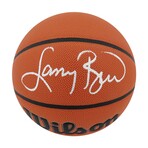 Larry Bird // Signed Wilson Indoor/Outdoor Basketball