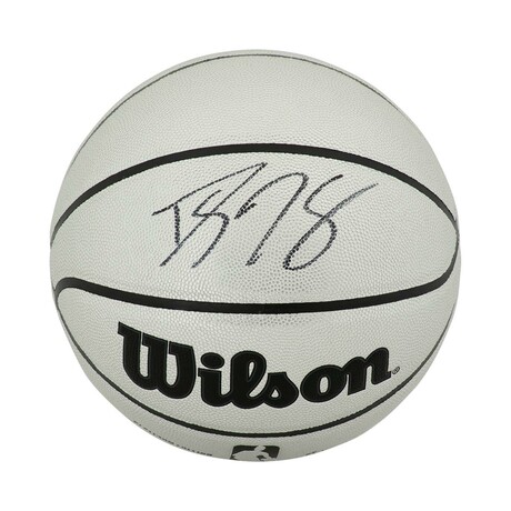Dwight Howard // Signed Wilson Platinum Full Size Basketball