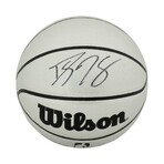 Dwight Howard // Signed Wilson Platinum Full Size Basketball