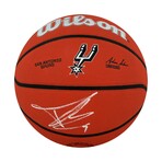 Tony Parker // San Antonio Spurs // Signed Wilson Full Size Basketball
