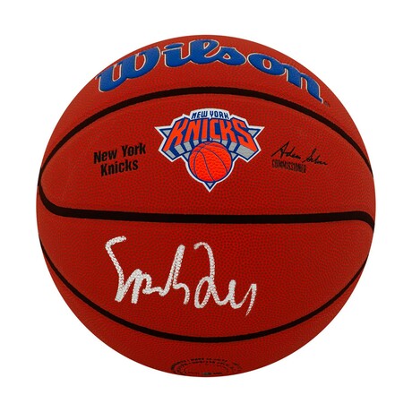 Spike Lee // New York Knicks // Signed Wilson Basketball