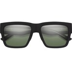 Smith // Unisex // Lineup ChromaPop Polarized Sunglasses // Matte Black + Chromapop Grey Green