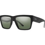 Smith // Unisex // Lineup ChromaPop Polarized Sunglasses // Matte Black + Chromapop Grey Green