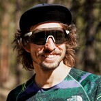 Smith // Unisex // Vert ChromaPop Sunglasses // Matte Bone + Chromapop Black