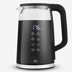 Elite Gourmet 1.7L Double Wall Cool Touch Electric Tea Kettle