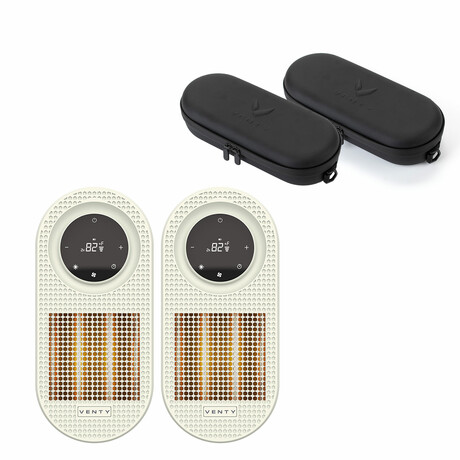 CozyPod Portable Heater // White // With Case (2 Pack)