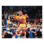 Hulk Hogan // Signed WWE Hulkamania Wrestling Photo