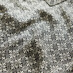 Rodney Long Sleeve Shirt In Foulard Print // Snow Heather (XS)