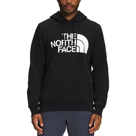 The North Face // Men's // Half Dome Pullover Hoodie // TNF Black + TNF White (S)