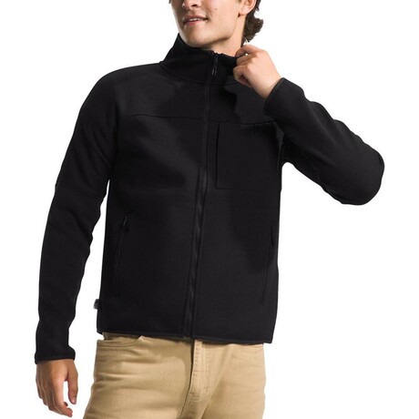 The North Face // Men's // Front Range Fleece Jacket // TNF Black Heather (S)