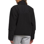 The North Face // Women's // Cragmont Fleece 1/4 Snap Pullover // TNF Black (M)