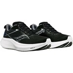Saucony // Women's // Ride 17 Running Shoe // Black + White (6)