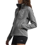 The North Face // Women's // Front Range Fleece Jacket // TNF Medium Grey Heather (L)