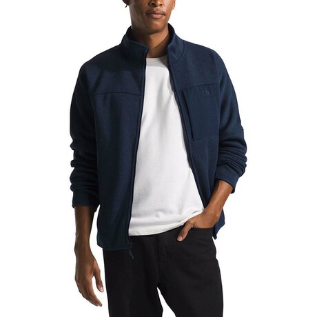 The North Face // Men's // Front Range Fleece Jacket // Summit Navy Heather (L)