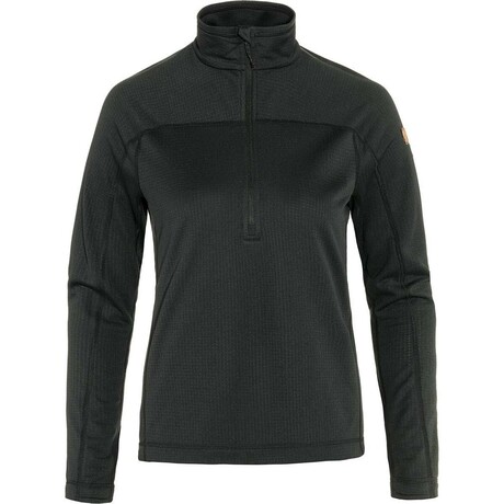 Fjallraven // Women's // Abisko Lite Fleece 1/2-Zip // Black (XS)