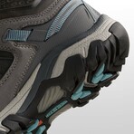 KEEN // Women's // Targhee III Mid Waterproof Hiking Boot // Magnet + Atlantic Blue (7.5)