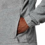 Columbia // Men's // Steens Mountain Full-Zip 2.0 Fleece Jacket // Light Grey Heather (L)