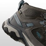 KEEN // Women's // Targhee III Mid Waterproof Hiking Boot // Magnet + Atlantic Blue (7.5)