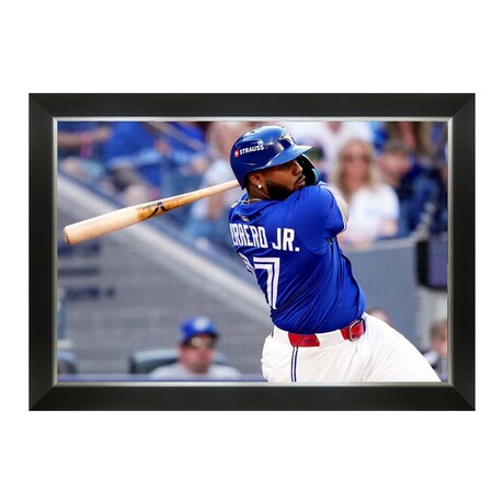 Vladimir Guerrero Jr. // TOR Blue Jays // Batting Framed Canvas