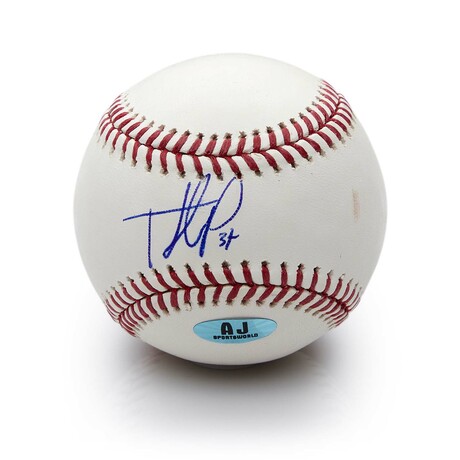 Teoscar Hernandez // Autographed Official Baseball