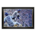 Shohei Ohtani // LA Dodgers // Record Setting 50-50 // Framed