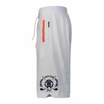 Technical Ergonomic Shorts // White (M)
