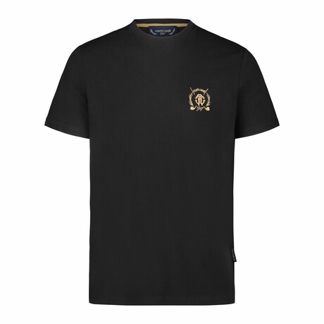 Crewneck T-Shirt // Black (M)