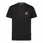 Crewneck T-Shirt // Black (M)