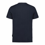 Crewneck T-Shirt // Navy (M)