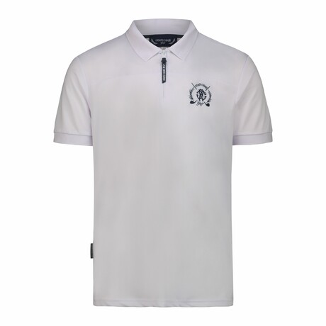 Ergonomic Polo Shirt  // White (M)
