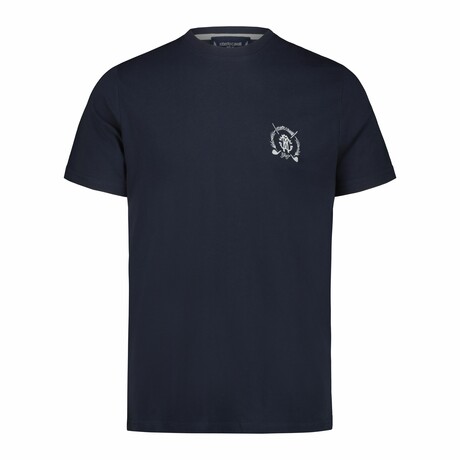 Crewneck T-Shirt // Navy (M)