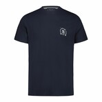 Crewneck T-Shirt // Navy (M)