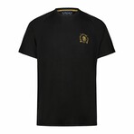 Crewneck Ergonomic T-Shirt // Black (M)