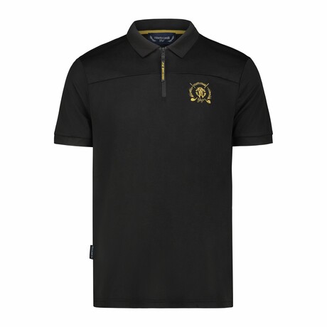 Ergonomic Polo Shirt // Black (M)