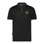 Ergonomic Polo Shirt // Black (M)