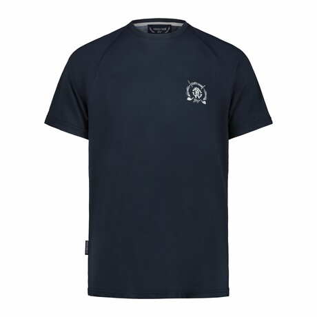 Crewneck  Ergonomic T-Shirt // Navy (M)