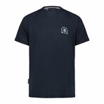 Crewneck Ergonomic T-Shirt // Navy (M)