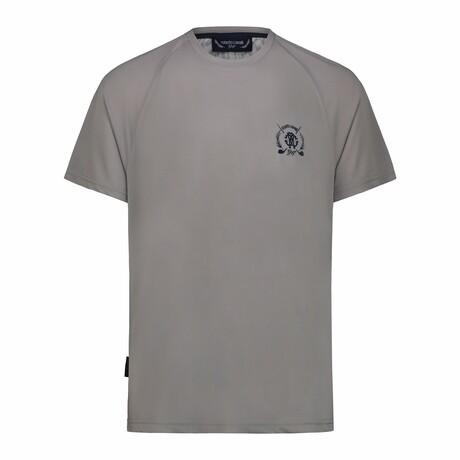 Crewneck  Ergonomic T-Shirt // Grey (M)