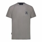 Crewneck Ergonomic T-Shirt // Grey (M)