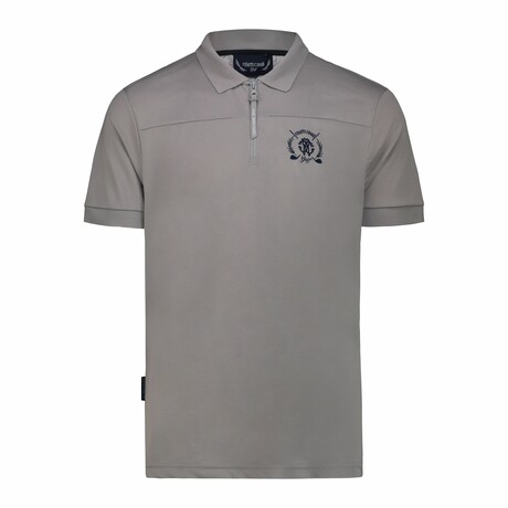 Ergonomic Polo Shirt // Grey (M)
