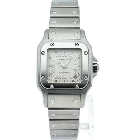 Cartier Ladies Santos Galbee Automatic // CR-W20044D6 // Pre-Owned