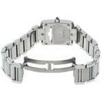 Cartier Ladies Tank Française Quartz // CR-W51030Q3 // Pre-Owned