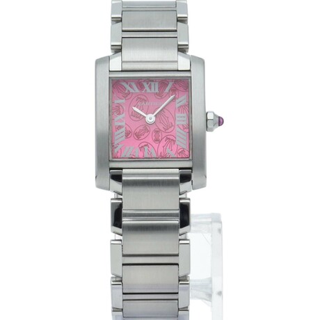 Cartier Ladies Tank Française Quartz // CR-W51030Q3 // Pre-Owned