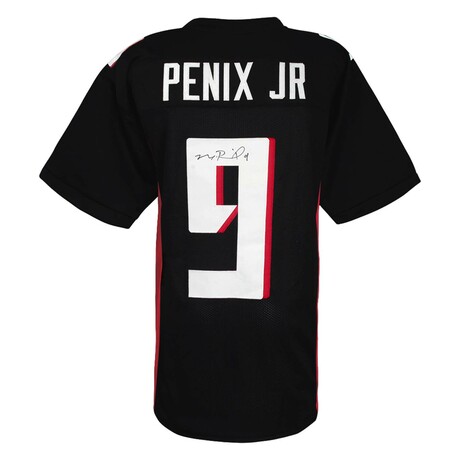 Michael Penix Jr. // Signed Black Custom Football Jersey