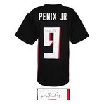 Michael Penix Jr. // Signed Black Custom Football Jersey