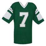 Ron Jaworski // Signed Green Throwback Custom Football Jersey