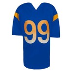 Aaron Donald // Signed Blue Custom Football Jersey