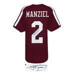 Johnny Manziel // Signed Maroon Custom Football Jersey