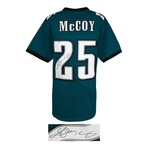 LeSean McCoy // Signed Green Custom Football Jersey
