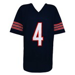 D'Andre Swift // Signed Navy Custom Football Jersey